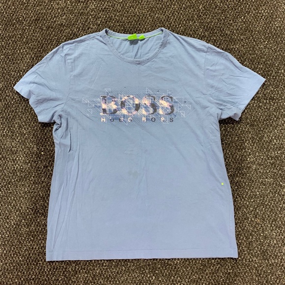 Hugo Boss Other - BOSS Hugo Boss Light/Navy Blue Shirt XXL